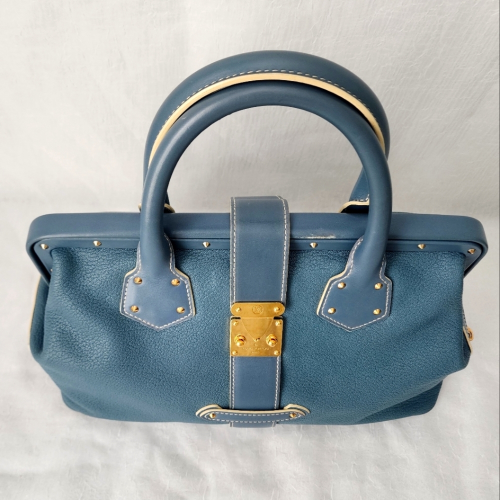Auth LOUIS VUITTON Suhali L'Ingenieux Satchel Bag - Picture 9 of 13